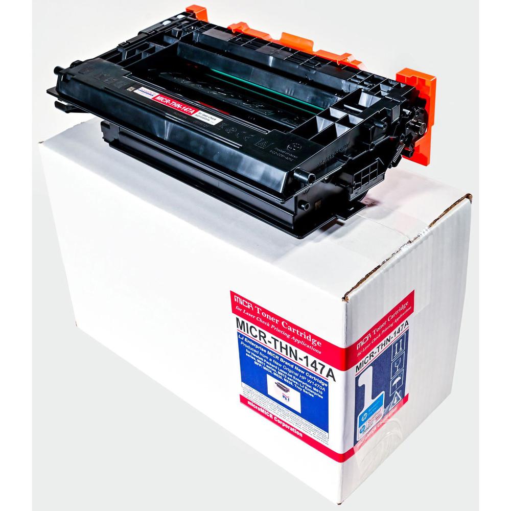 microMICR MICR Toner Cartridge - Alternative for HP 147A - Black - Laser - Standard Yield - 10500 Pages - 1 Each. Picture 1