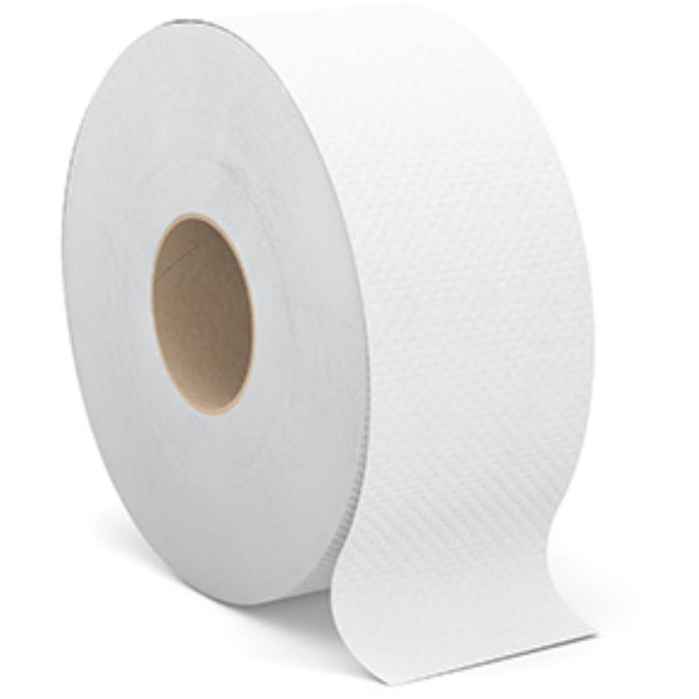 Cascades PRO Select Jumbo Toilet Paper - 2 Ply - 3.30" x 500 ft - White - Fiber - 12 / Carton. Picture 1