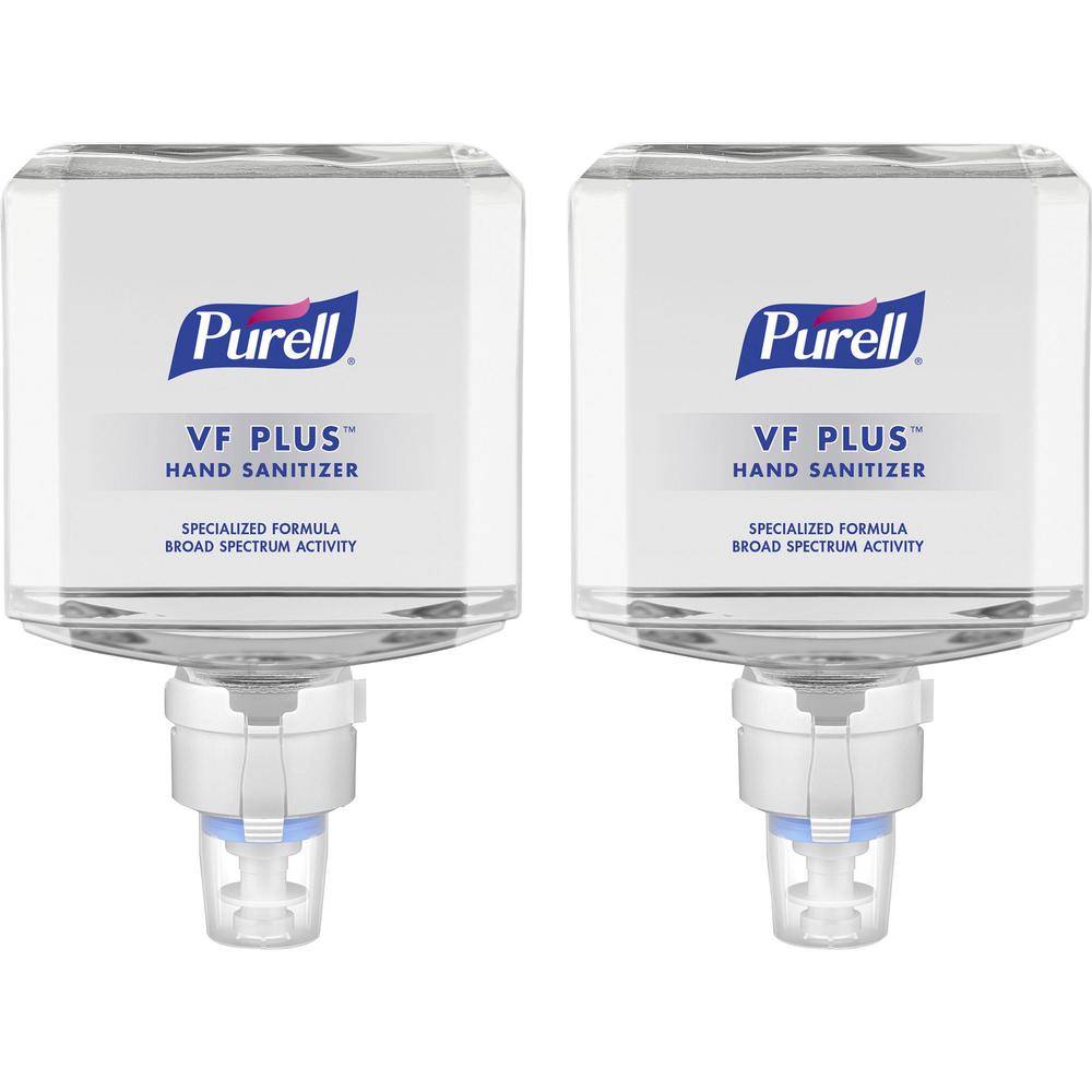 PURELL&reg; VF PLUS Hand Sanitizer Gel Refill - 40.6 fl oz (1200 mL) - Pump Dispenser - Kill Germs, Bacteria Remover - Restaurant, Cruise Ship, Hand - Quick Drying, Fragrance-free, Hygienic, Dye-free . Picture 1