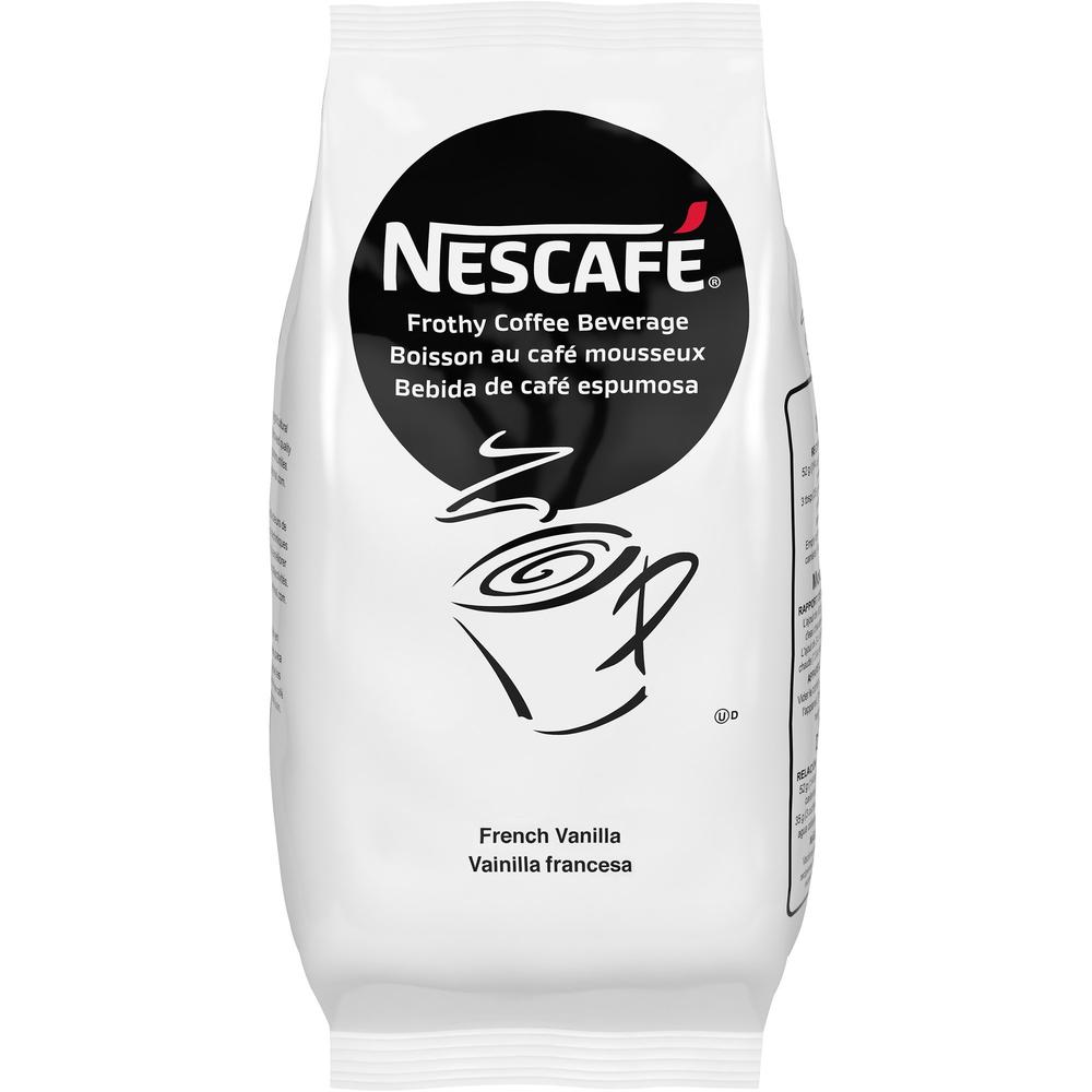 Nestle NESCAFE French Vanilla Frothy Coffee Drink - 32 oz - 6 / Carton. The main picture.