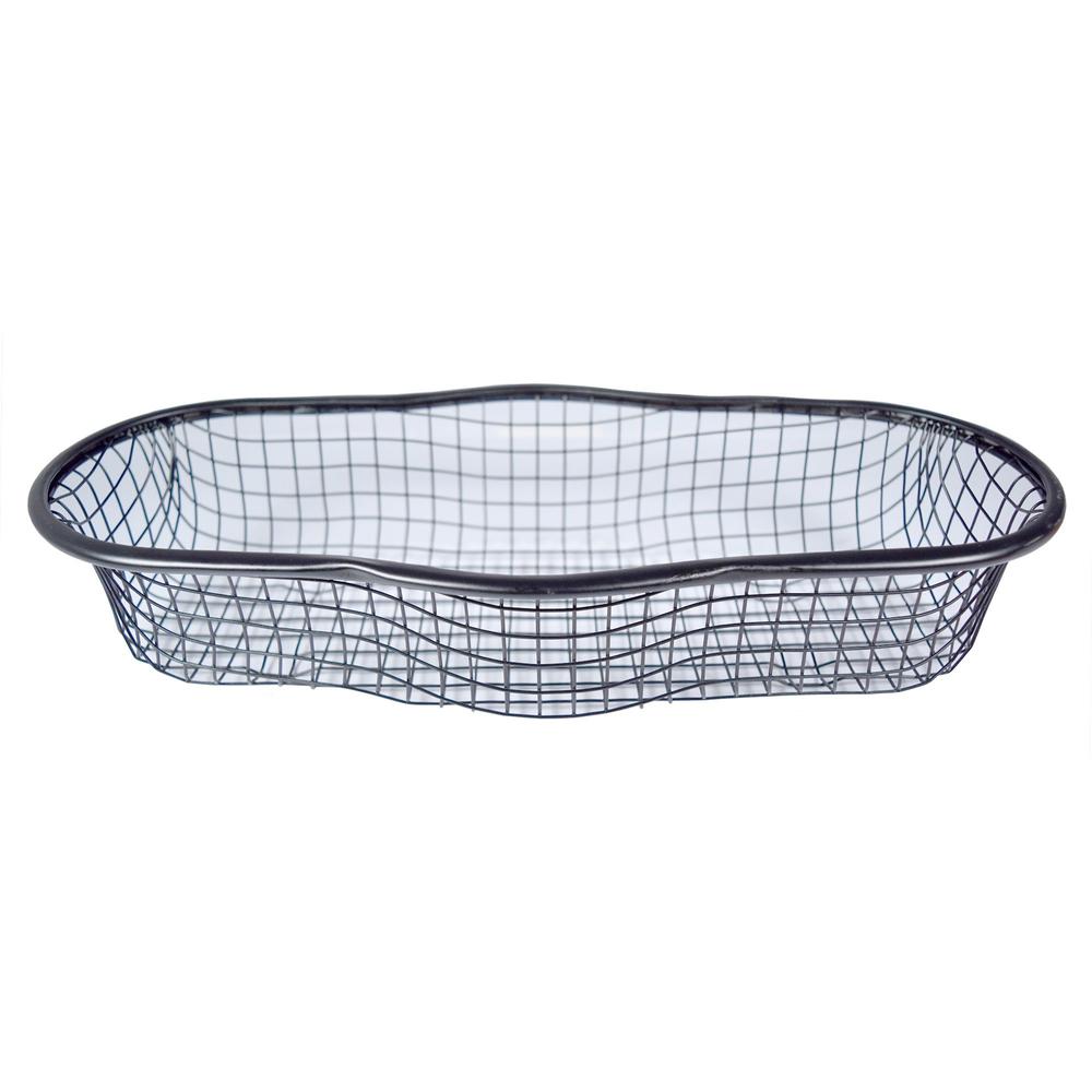 RDI Oval Wire Basket Organizer - Lightweight, Durable, Bend Resistant - Wire - 12 / Carton. Picture 1
