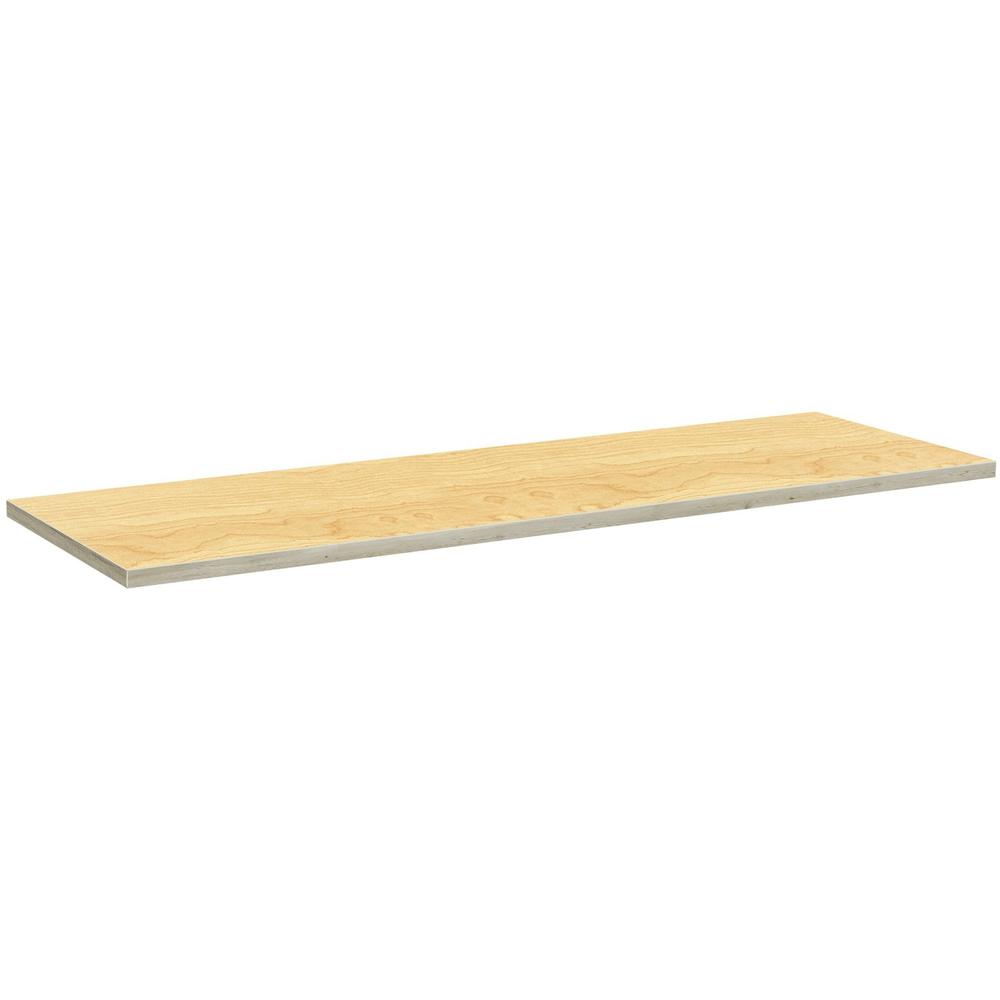Special-T Low-Pressure Laminate Tabletop - Crema Maple Rectangle Top - 24" Table Top Length x 72" Table Top Width - Low Pressure Laminate (LPL) Top Material - 1 Each. Picture 1