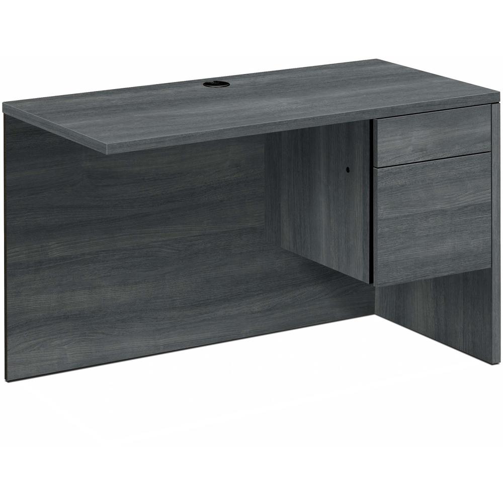 HON 10500 H10515R Return - 48" - 2 x Box, File Drawer(s) - Finish: Sterling Ash. Picture 1