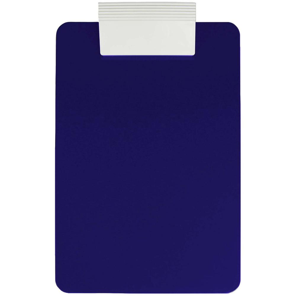 Saunders Antimicrobial Clipboard - 8 1/2" x 11" - Blue - 1 Each. Picture 1