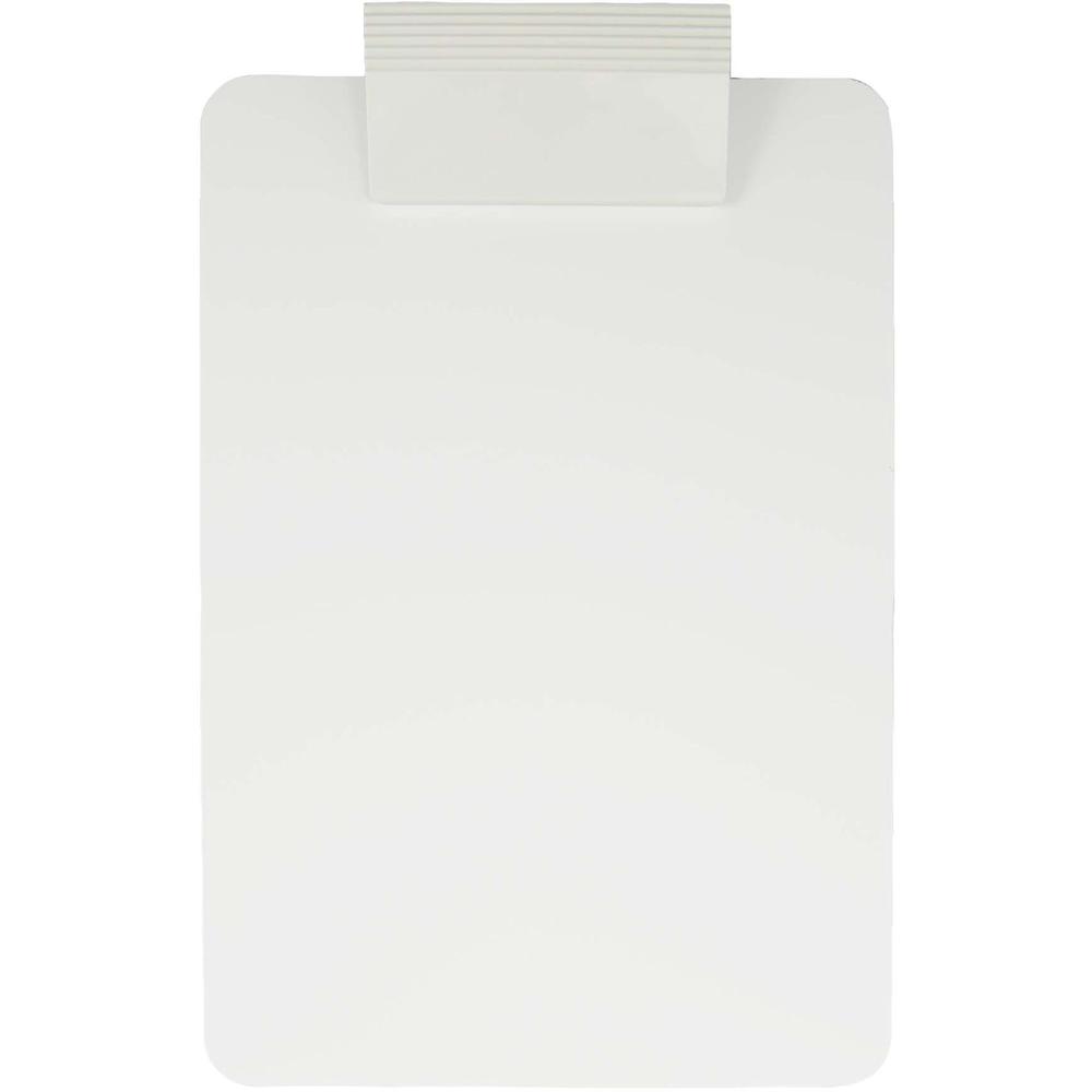 Saunders Antimicrobial Clipboard - 8 1/2" x 11" - White - 1 Each. Picture 1
