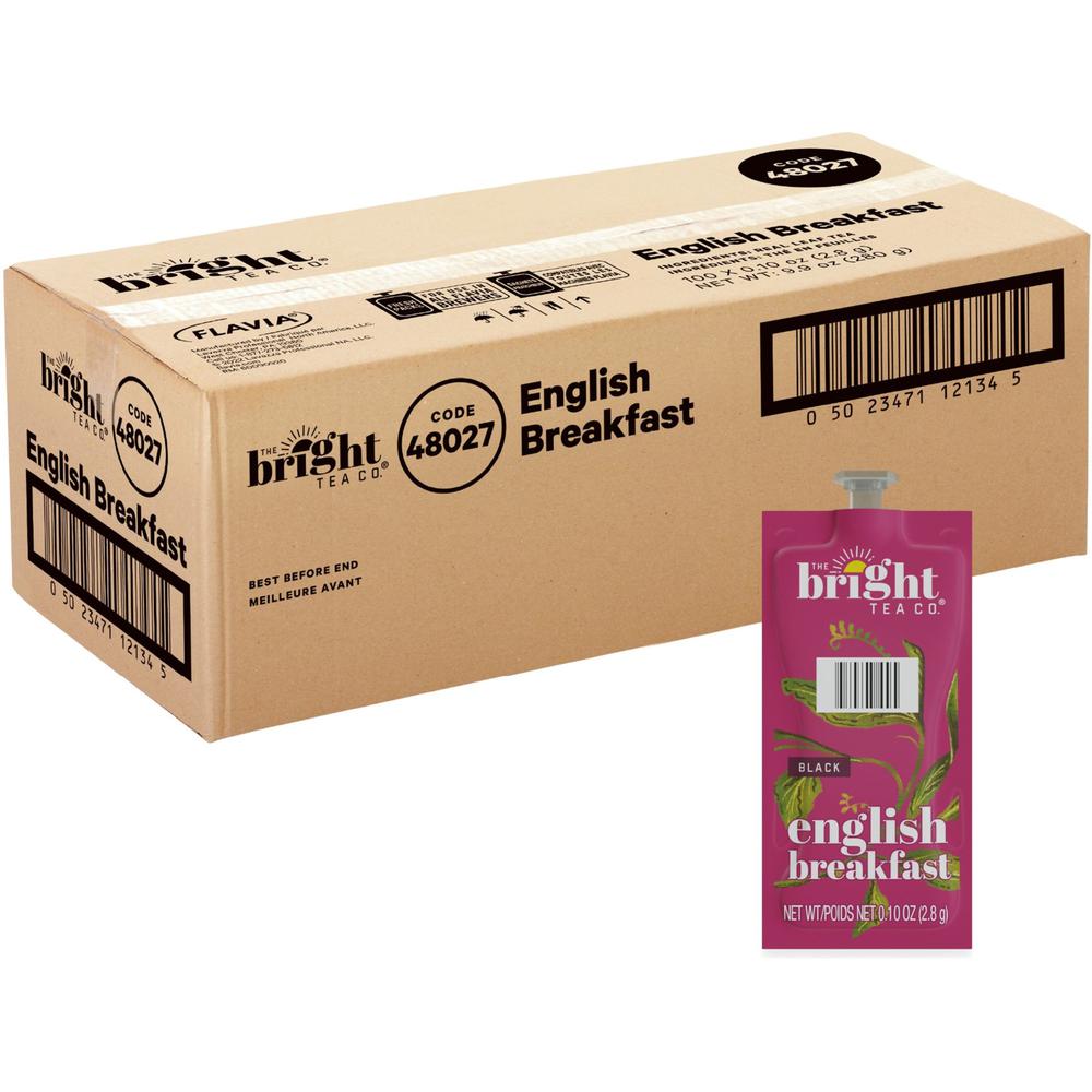 The Bright Tea Co. English Breakfast Black Tea Freshpack - 100 / Carton. Picture 1
