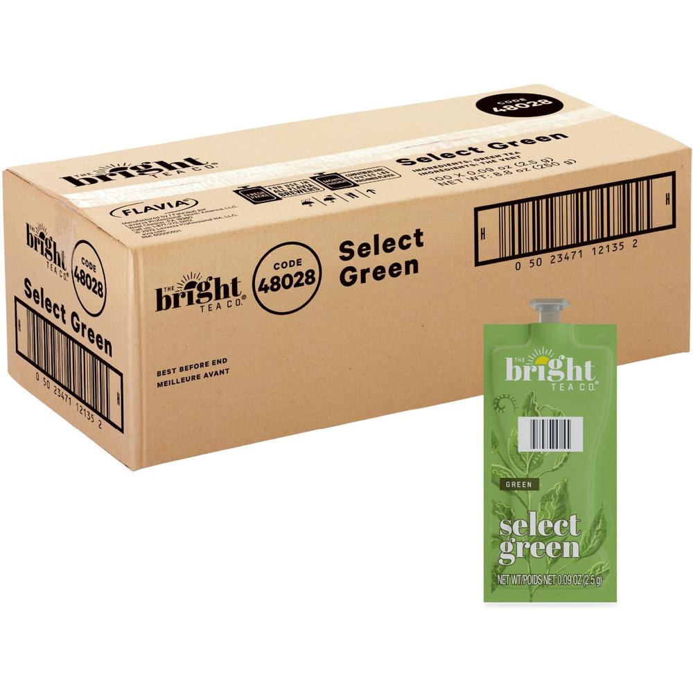 The Bright Tea Co. Select Green Tea Freshpack - 100 / Carton. Picture 1