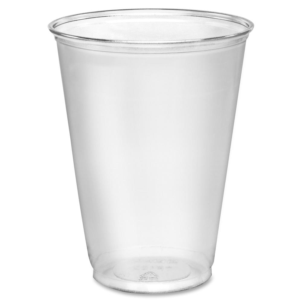 Solo Ultra Clear 7 oz Plastic Cups - 50.0 / Pack - 20 / Carton - Clear - Plastic, Polyethylene Terephthalate (PET) - Frozen Drinks, Iced Coffee, Beer, Smoothie. Picture 1