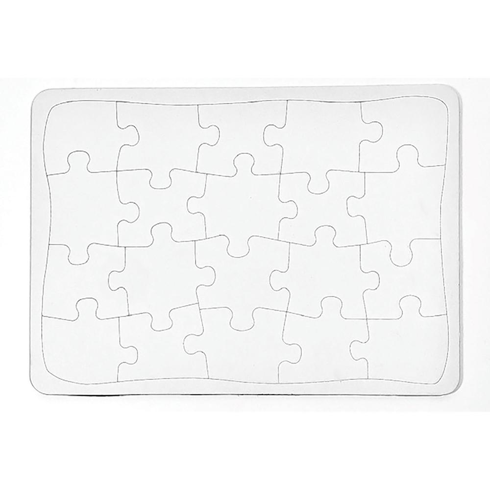 Ashley Blank White Puzzle. Picture 1