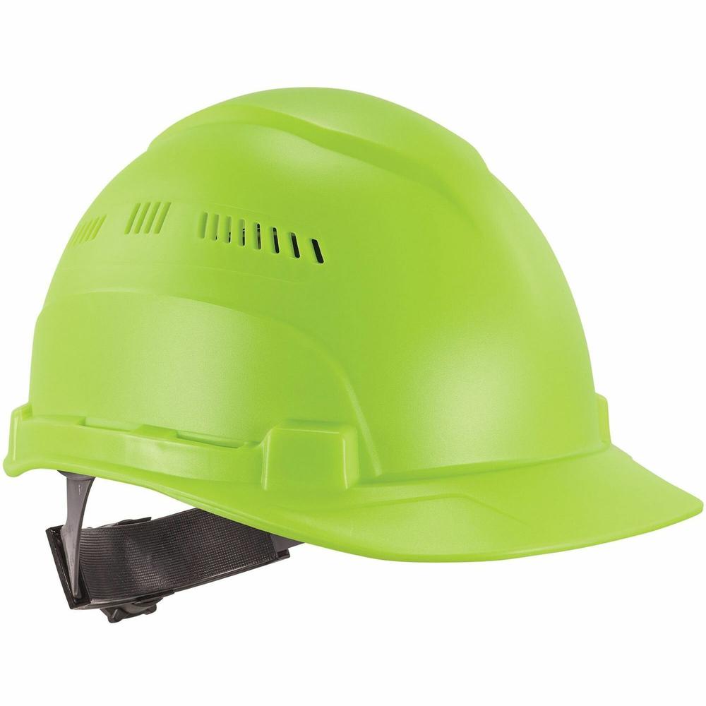 Ergodyne 8966 Lightweight Cap-Style Hard Hat - Recommended for: Head, Construction, Oil & Gas, Forestry, Mining, Utility, Industrial - Sun, Rain Protection - Strap Closure - High-density Polyethylene . Picture 1