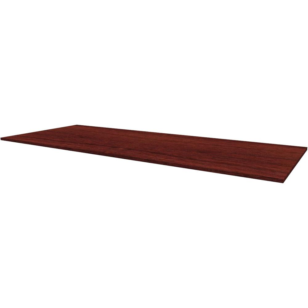 HON Preside Conference Table Tabletop - 10 ft x 48"1" - Material: Particleboard - Finish: Mahogany. Picture 1
