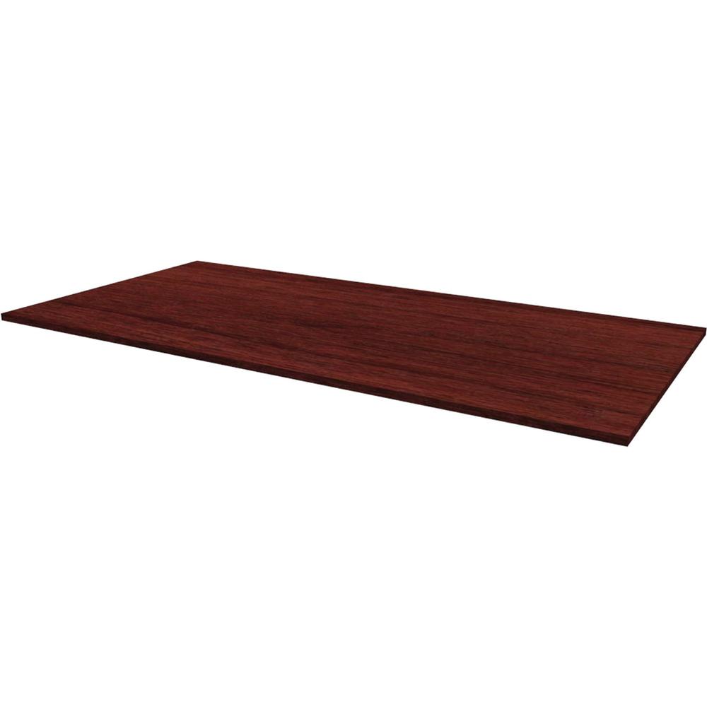 HON Preside Conference Table Tabletop - 72" x 36"1" - Material: Particleboard - Finish: Mahogany. Picture 1