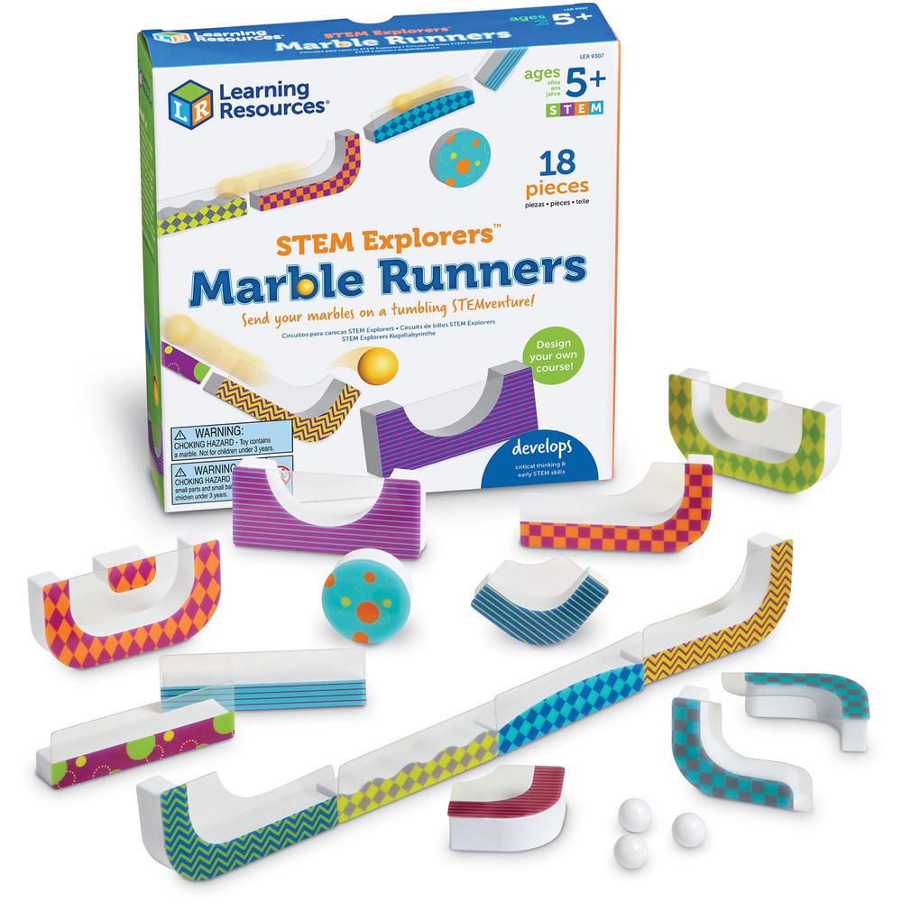 Learning Resources STEM Explorers Marble Runners - Skill Learning: STEM - 5-10 Year. Picture 1