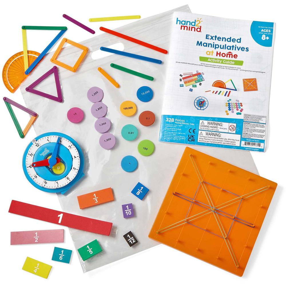 Learning Resources Extended Manipulative Home Kit - Skill Learning: Manipulative Skill - 8+ - 1 Each. Picture 1