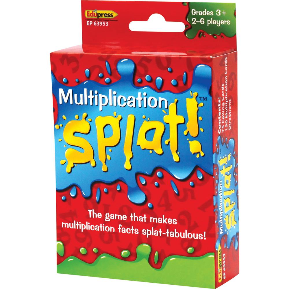 Teacher Created Resources Math Splat Multiplication - Educational - 1 Each. Picture 1
