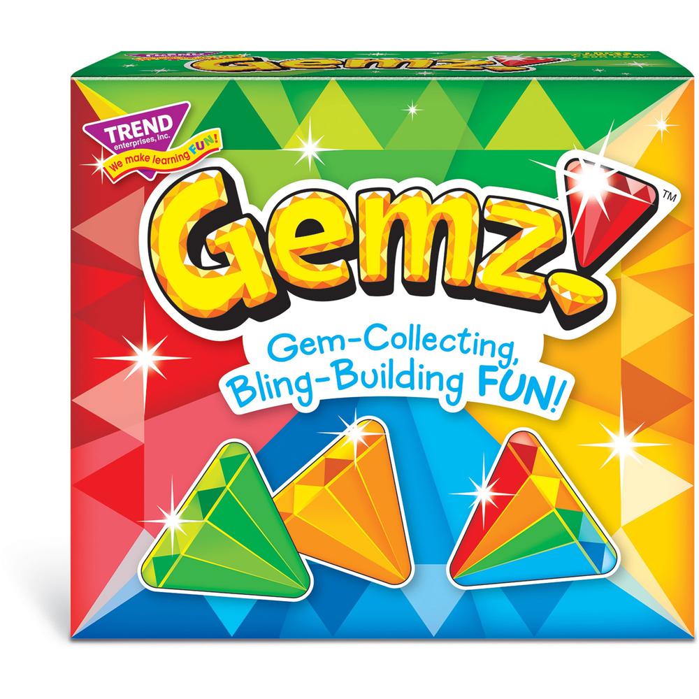 Trend Gemz! Three Corner Card Game - 2 to 4 Players - 1 Each. Picture 1