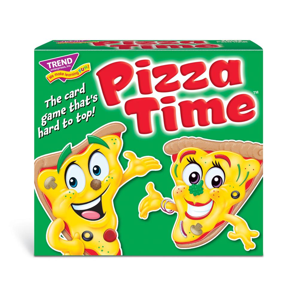Trend Pizza Time Three Corner Card Game - Mystery - 2 to 4 Players - 1 Each. Picture 1