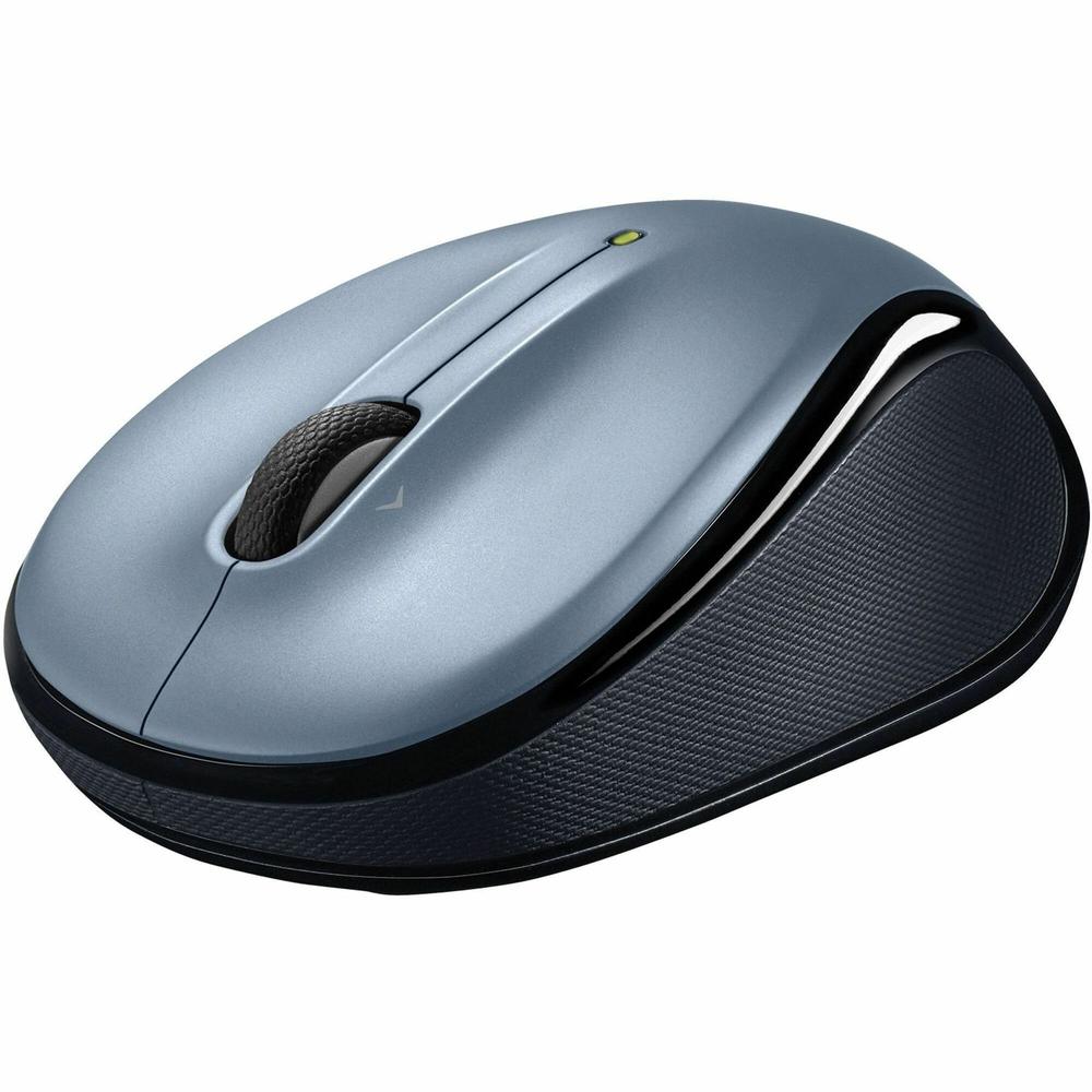 Logitech M325S Wireless Mouse - Optical - Wireless - Radio Frequency - 2.40 GHz - Silver - USB - 1000 dpi - Tilt Wheel - 5 Button(s) - 3 Programmable Button(s) - Small Hand/Palm Size - Symmetrical. Picture 1
