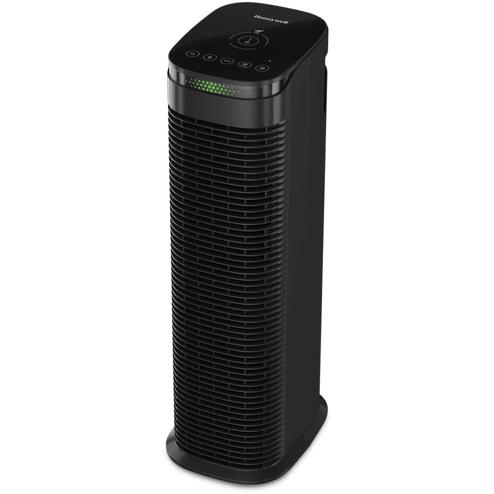 Honeywell InSight HEPA Tower Air Purifier - HEPA, Activated Carbon - 200 Sq. ft. - Black. Picture 1