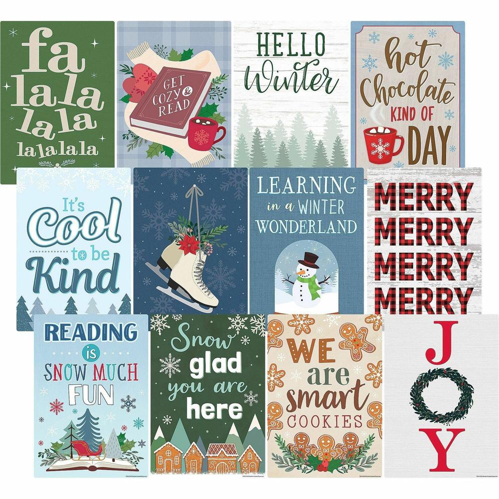 Teacher Created Resources Seasonal Classroom Posters - 11" Width x 15.8" Height - Multi. Picture 1