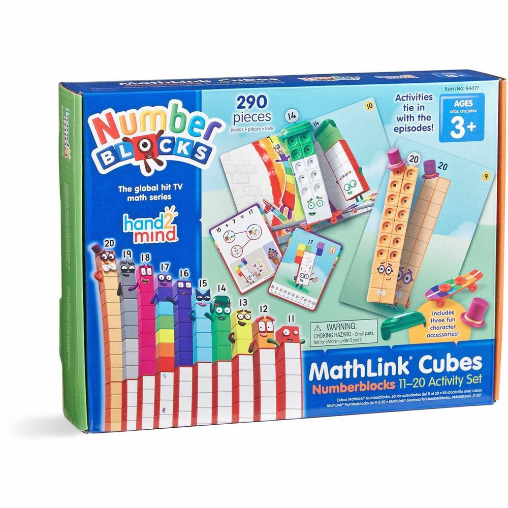 Learning Resources MathLinks Cubes Early Activity Set - Theme/Subject: Learning - Skill Learning: Mathematics, Number - 3 Year & Up - Multi. Picture 1