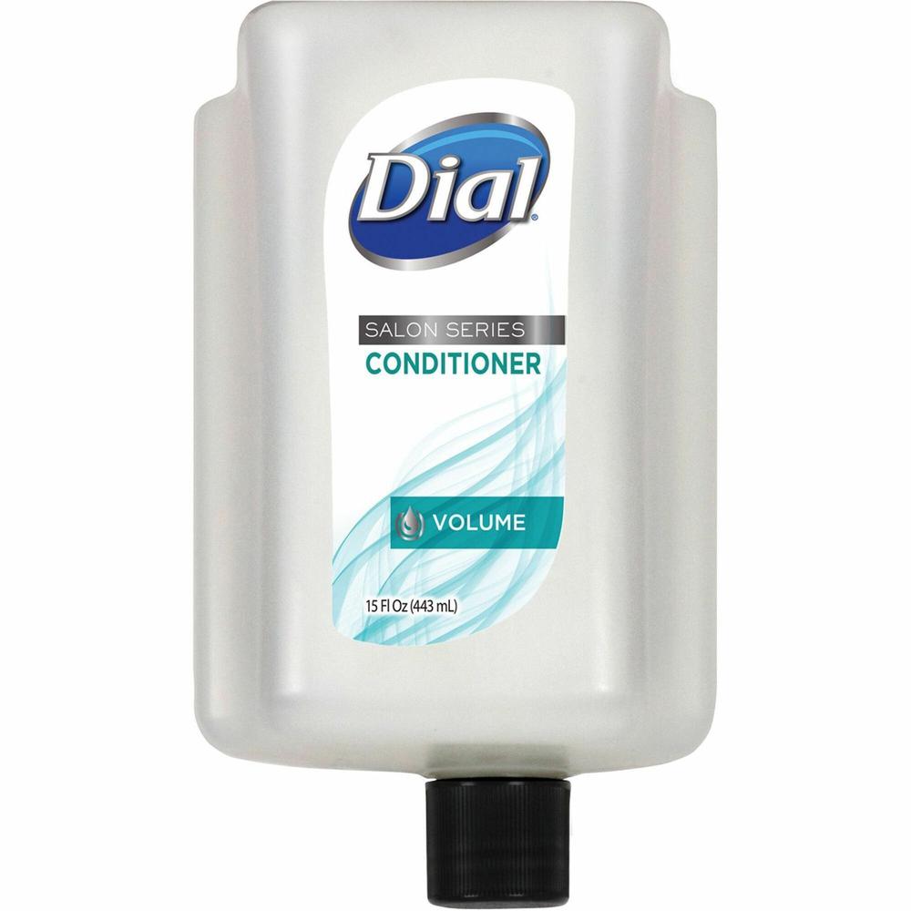 Dial Versa Salon Series Conditioner Refill - 15 fl oz (443.6 mL) - Bottle Dispenser - White - 1 Each. Picture 1