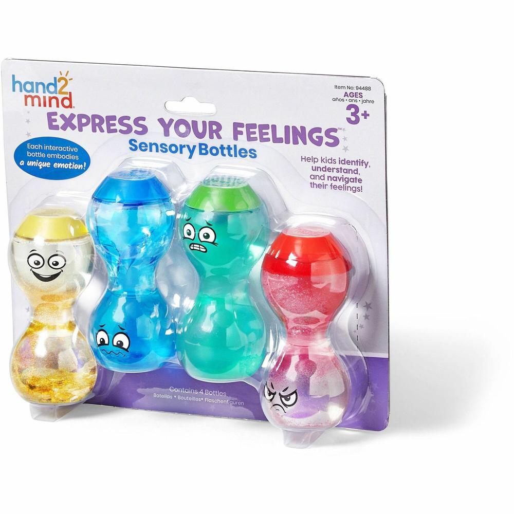 Learning Resources Express Your Feelings Sensory Bottles - Theme/Subject: Learning - Skill Learning: Feeling, Emotion, Self Awareness - 3+ - 1 Each. Picture 1