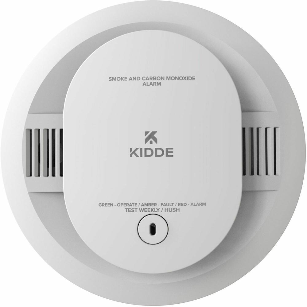 Kidde Battery Powered Smoke & Carbon Monoxide Alarm - Photoelectric, Ionization, Electrochemical - Smoke, Gas, Fire Detection - White. The main picture.