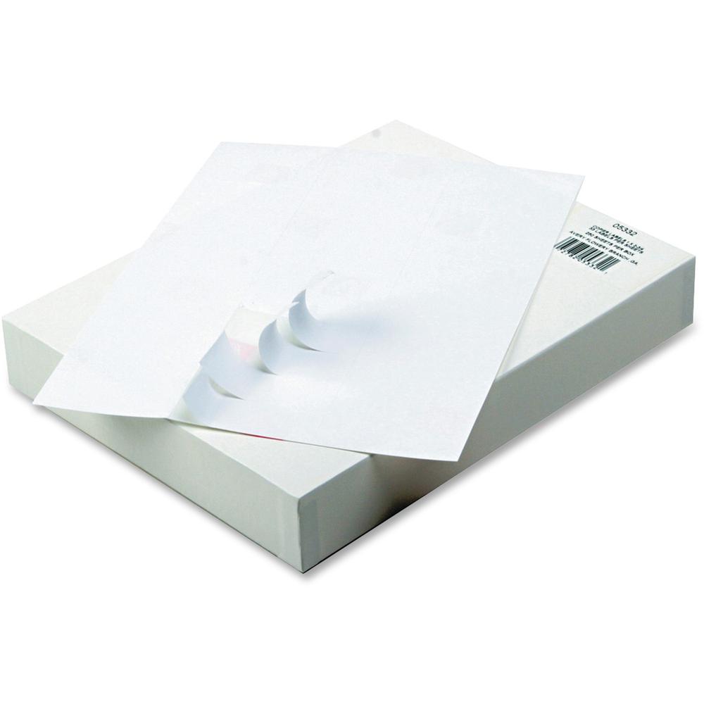Avery&reg; Copier Address Labels - 1" Width x 2 3/16" Length - Permanent Adhesive - Rectangle - White - Paper - 33 / Sheet - 250 Total Sheets - 8250 Total Label(s) - 8250 / Box. Picture 1