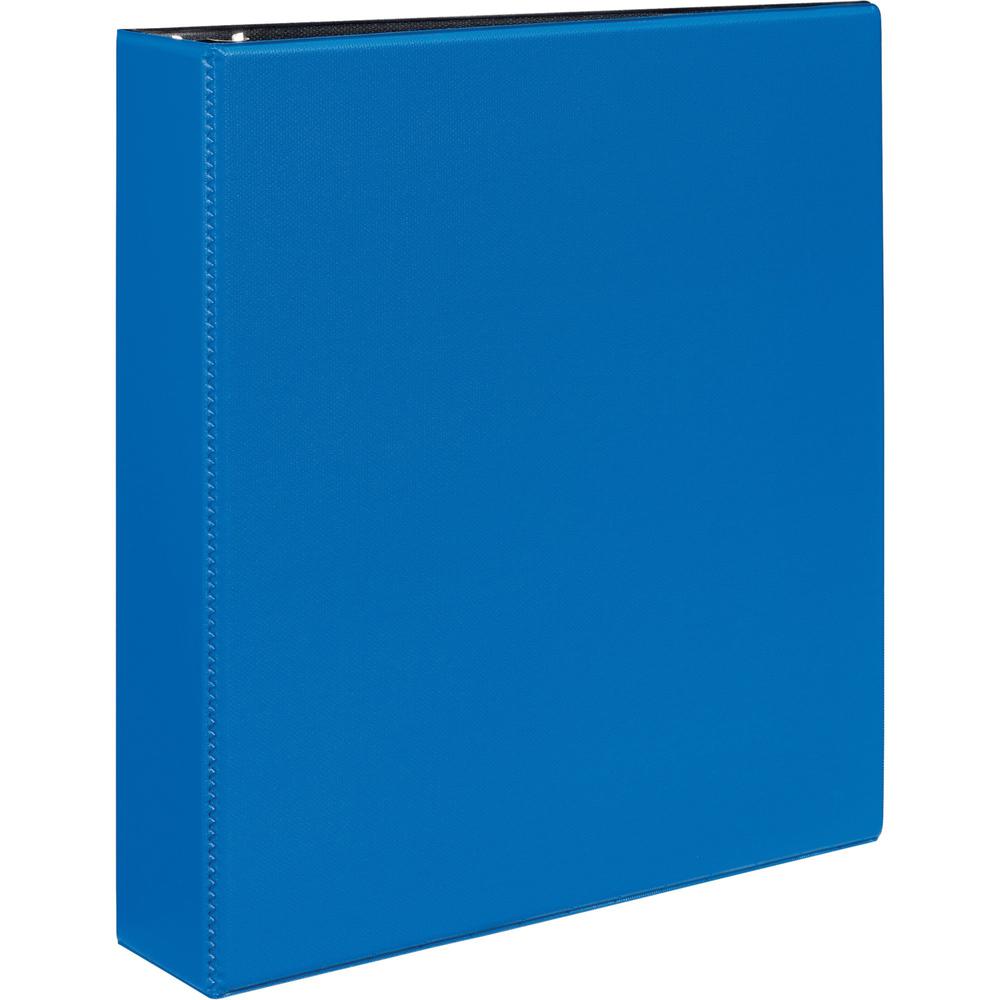 Avery&reg; Durable Binder - DuraHinge - 2" Binder Capacity - Letter - 8 1/2" x 11" Sheet Size - 500 Sheet Capacity - 3 x Slant D-Ring Fastener(s) - 2 Internal Pocket(s) - Blue - Recycled - Gap-free Ri. Picture 1
