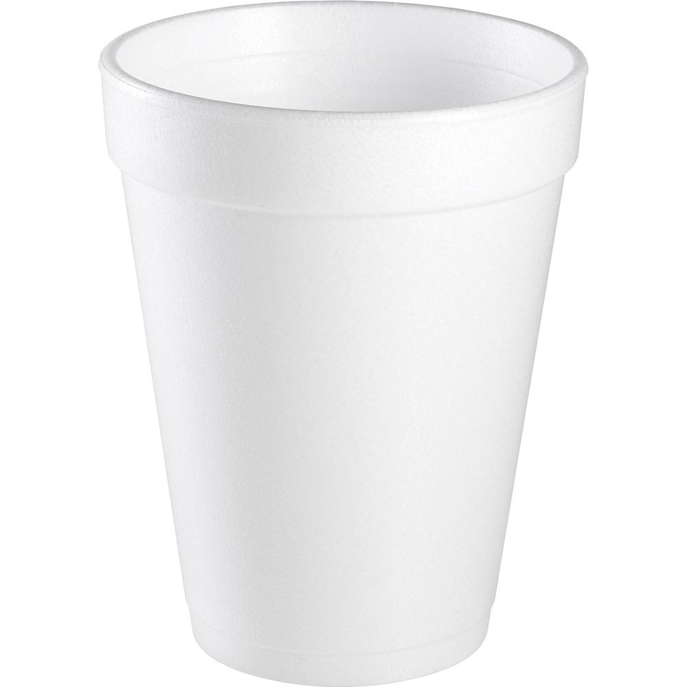 Dart Insulated Foam Cups - 14 fl oz - 40 / Carton - White - Foam - Cold Drink, Hot Drink, Soft Drink. The main picture.