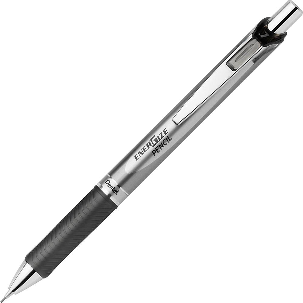 Pentel EnerGize Mechanical Pencils - #2 Lead - 0.7 mm Lead Diameter - Refillable - Black Barrel - 1 / Dozen. The main picture.