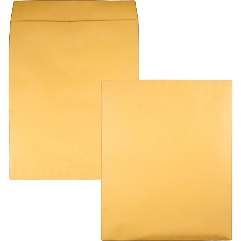 Quality Park 14 x 18 Jumbo Catalog Envelopes - Ungummed - Catalog - 14" Width x 18" Length - 28 lb - Kraft - 25 / Box - Kraft. Picture 1