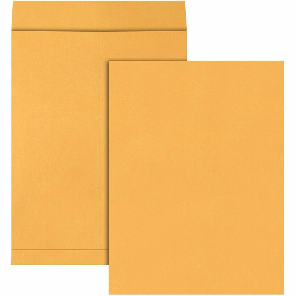 Quality Park 15 x 20 Jumbo Catalog Envelopes - Ungummed - Catalog - 15" Width x 20" Length - 28 lb - Kraft - 25 / Box - Kraft. Picture 1