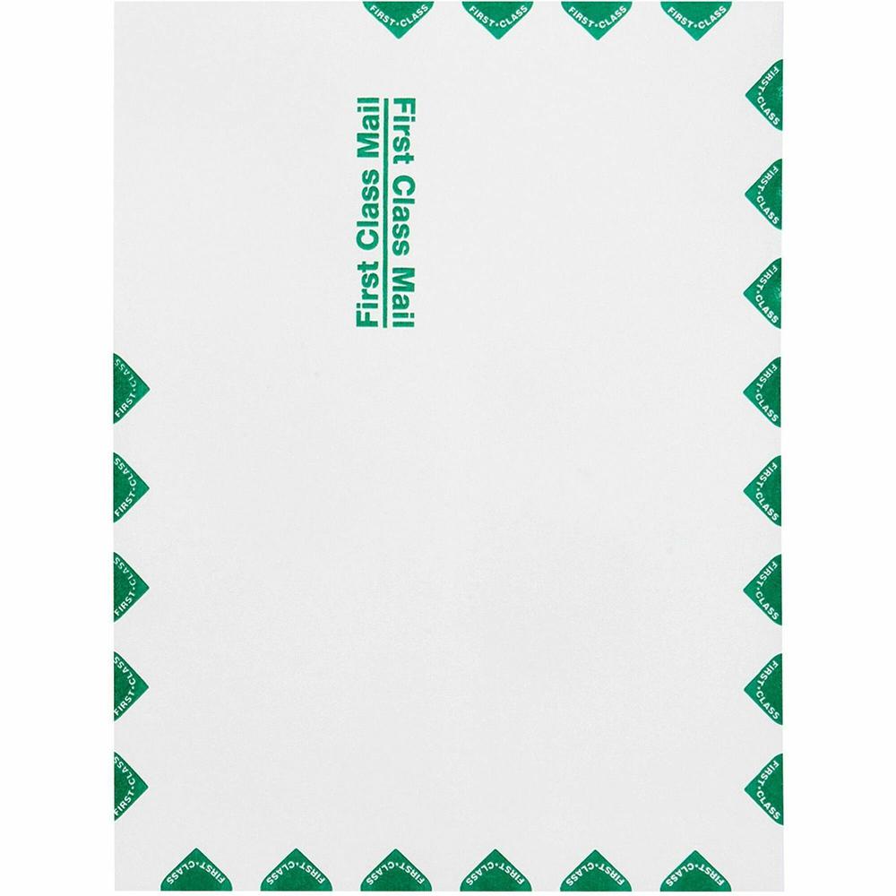 Quality Park 10 x 13 Catalog Mailing Envelopes with Redi-Seal Closure - Catalog - #13 1/2 - 10" Width x 13" Length - 28 lb - Self-sealing - Kraft - 100 / Box - White. Picture 1