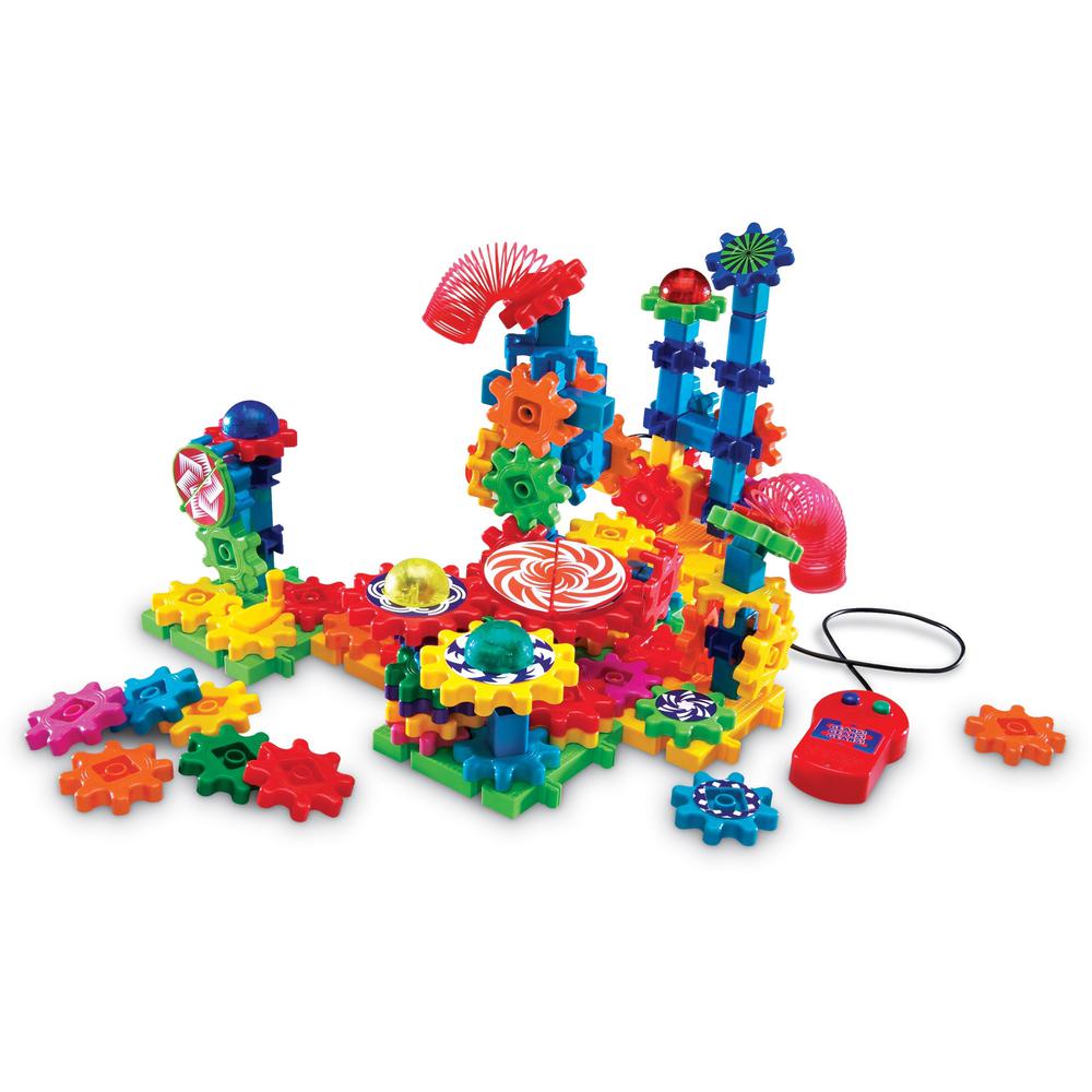 Gears!Gears!Gears! Lights & Action Building Set - Early Skill Development - 121 Pieces. Picture 1