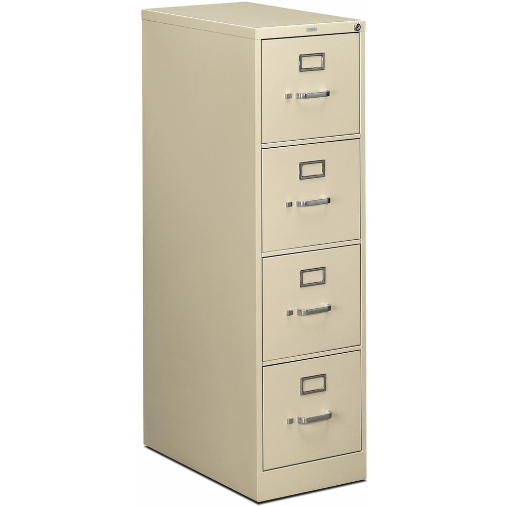 HON 510 H514 Vertical Column - 15" x 25"52" - 4 Drawer(s) - Finish: Putty. Picture 1