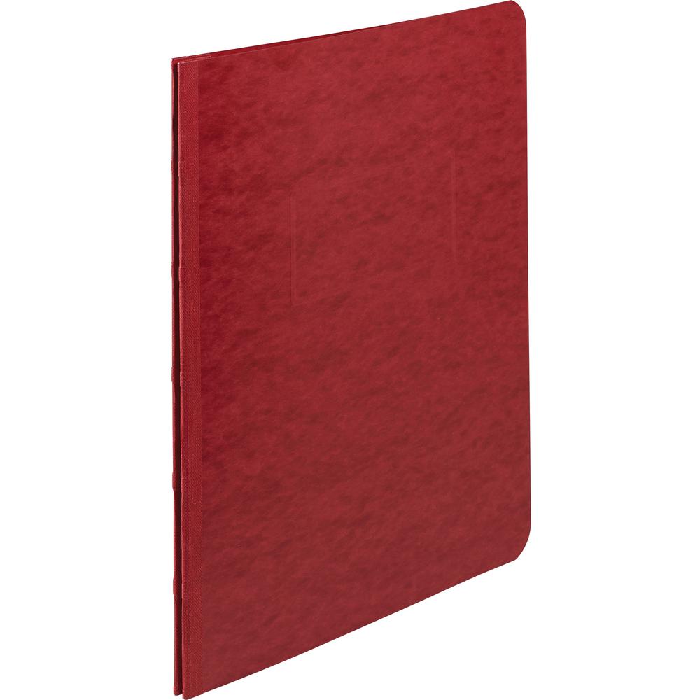 ACCO Letter Recycled Report Cover - 3" Folder Capacity - 8 1/2" x 11" - Pressboard, Tyvek - Executive Red - 50% Recycled - 1 Each. Picture 1