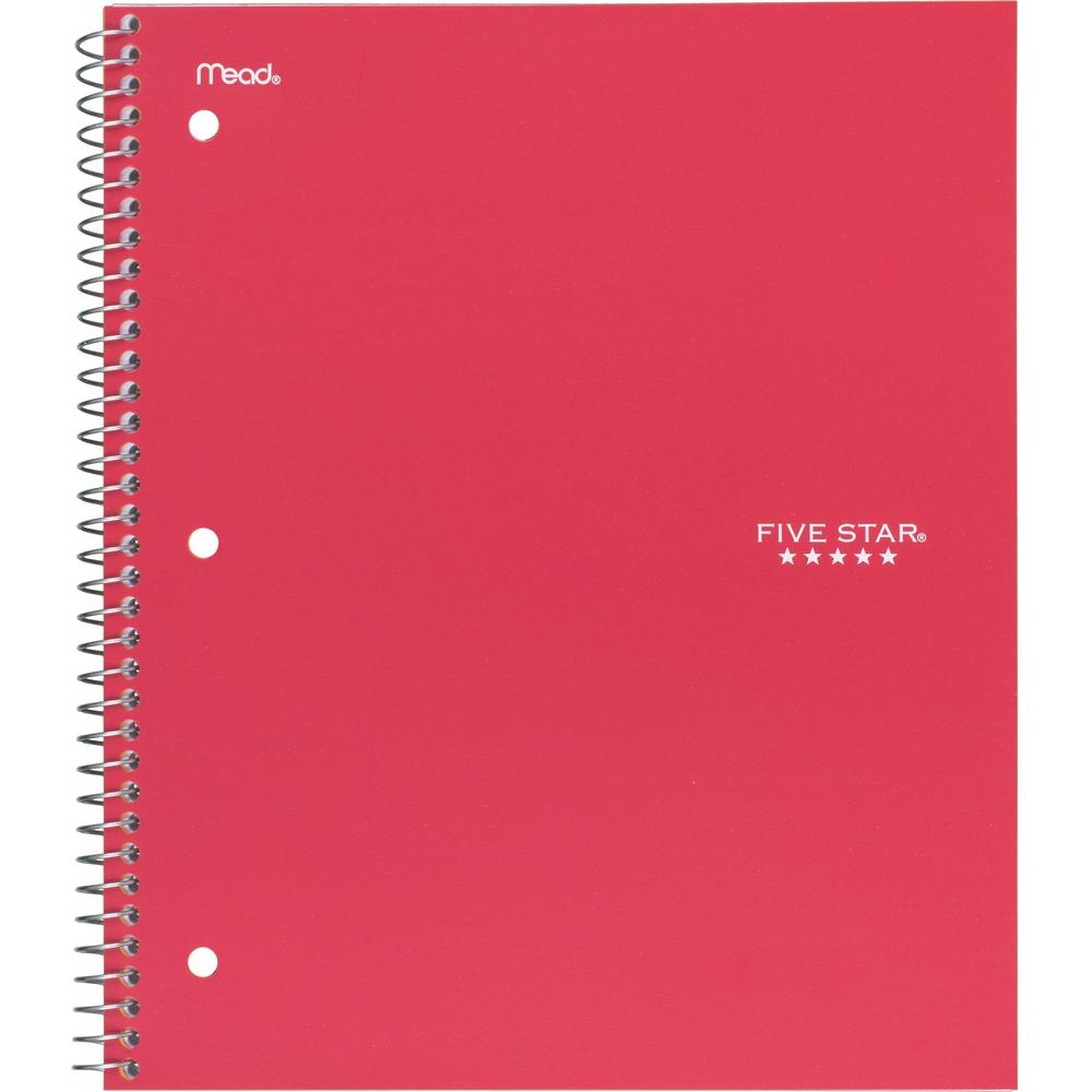 Five Star Wirebound 1-subject Notebook - Ring8" x 10.5" - Bend Resistant, Crack Resistant - 1 Each. Picture 1