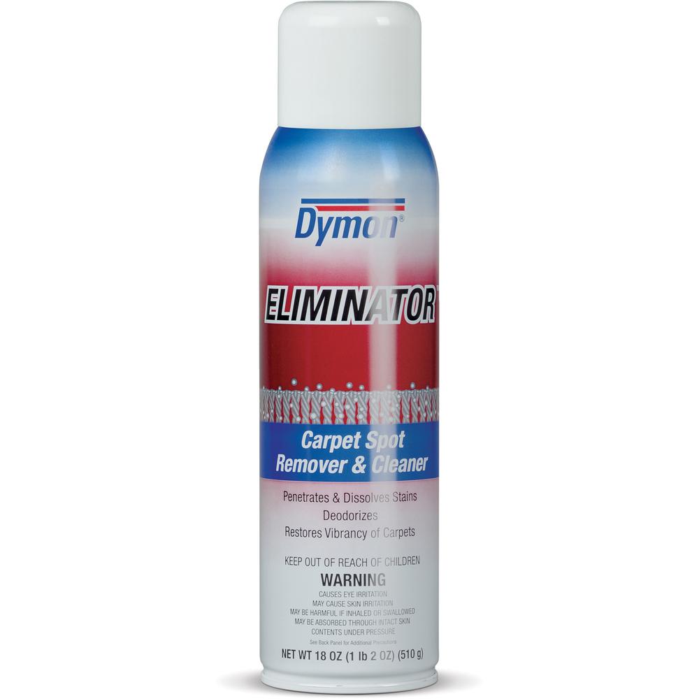 Dymon Eliminator Carpet Spot Remover/Cleaner - For Urine, Vomit, Kool-Aid - 18 oz (1.12 lb) - 1 Each - White. Picture 1