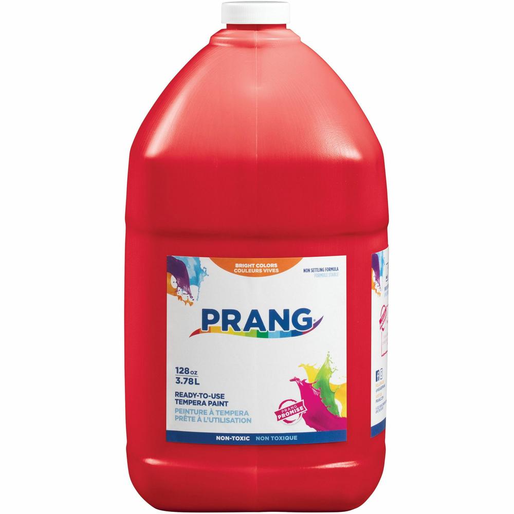 Prang Liquid Tempera Paint - 1 gal - 1 Each - Red. Picture 1