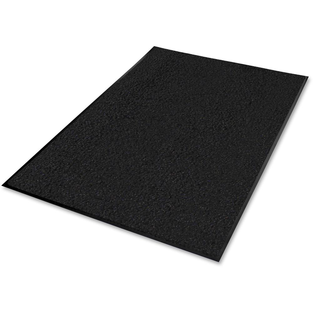 Guardian Floor Protection Platinum Series Walk-Off Mat - Indoor - 72" Length x 48" Width x 0.370" Thickness - Polypropylene - Black - 1Each. Picture 1
