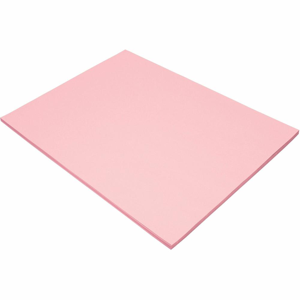 Tru-Ray Construction Paper - 18"Width x 24"Length - 50 / Pack - Shocking Pink. Picture 1