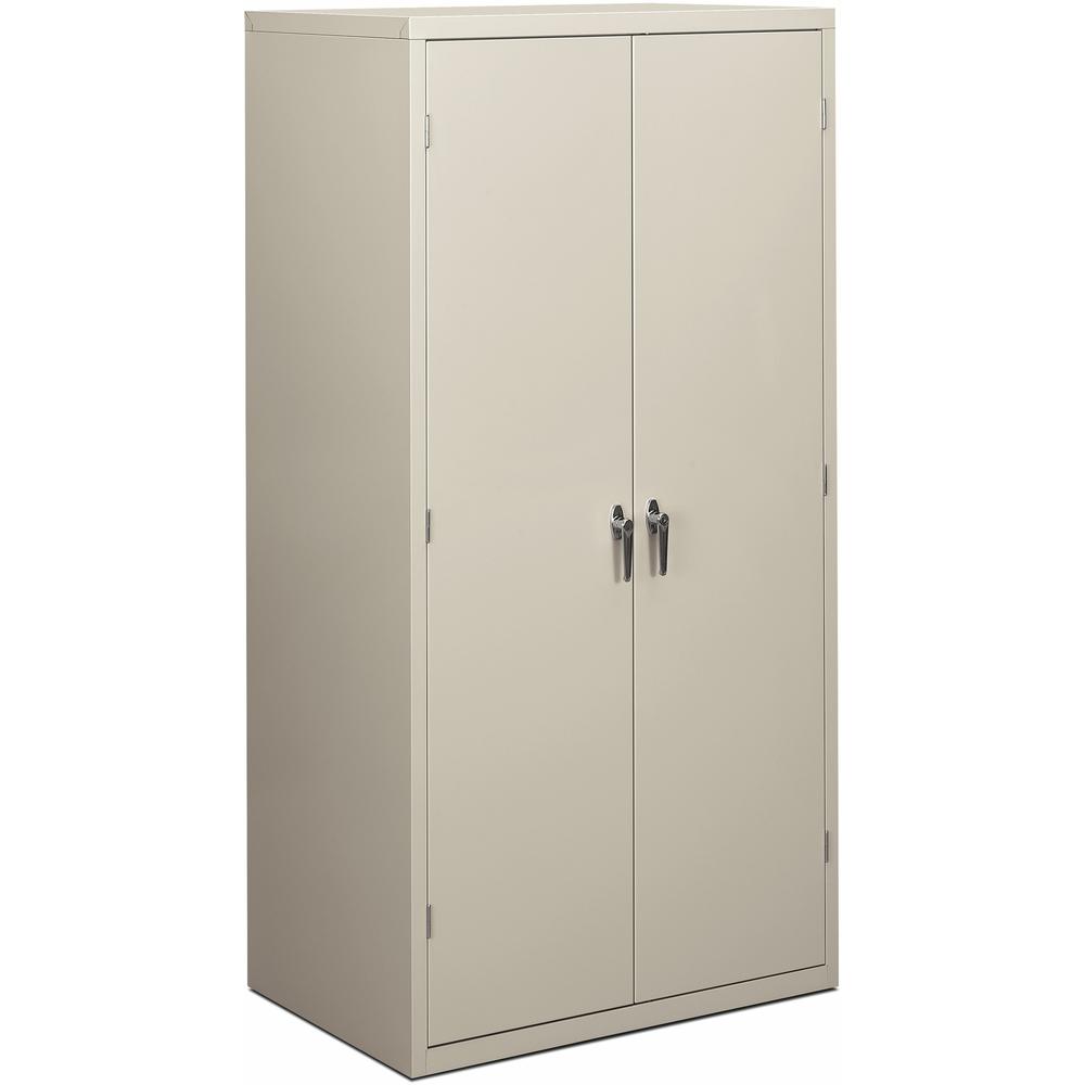 HON Brigade HSC2472 Storage Cabinet - 36" x 24.1" x 72" - 5 x Shelf(ves) - Hinged Door(s) - 564.38 lb Load Capacity - Adjustable Shelf, Rugged, Reinforced, Welded, Locking Mechanism, Leveling Glide, H. Picture 1