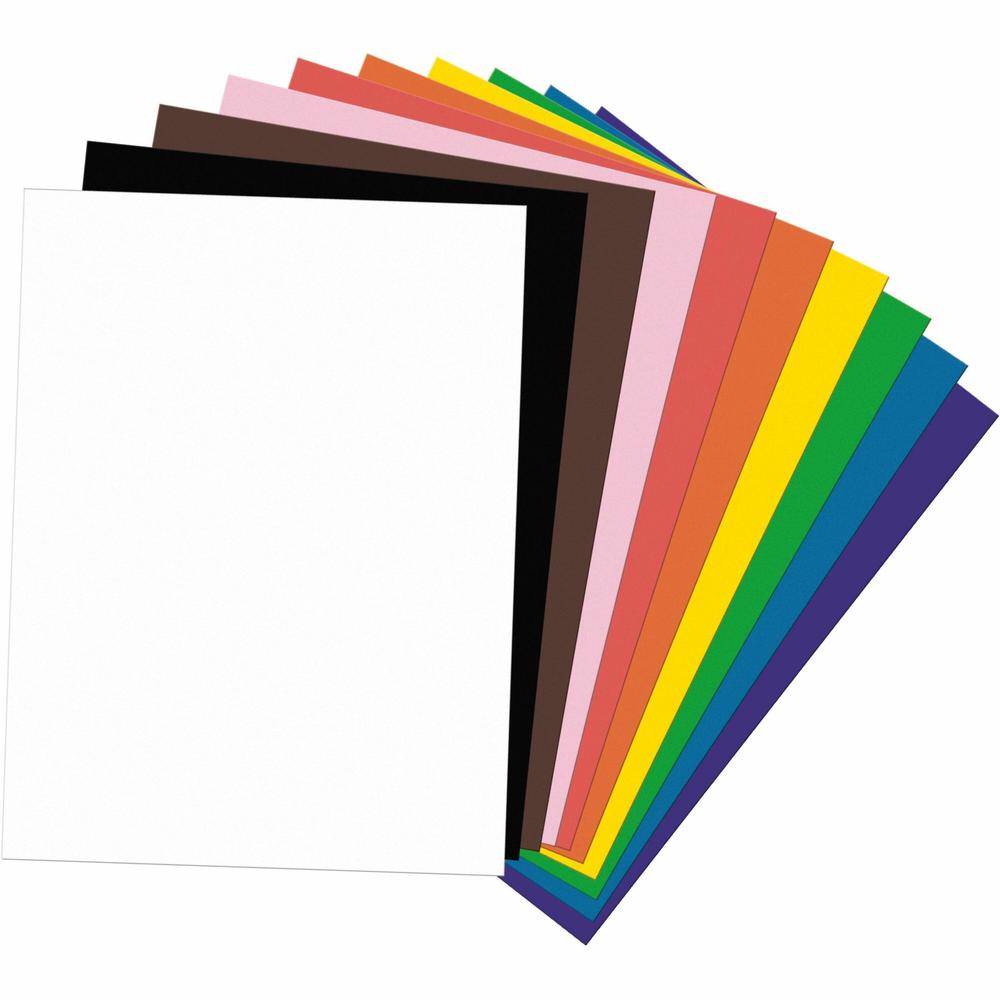 Tru-Ray Construction Paper Combo Case - Project - 12" , 18"Height x 9" , x 12"Width746 lb Basis Weight - 1 / Kit - Assorted. Picture 1