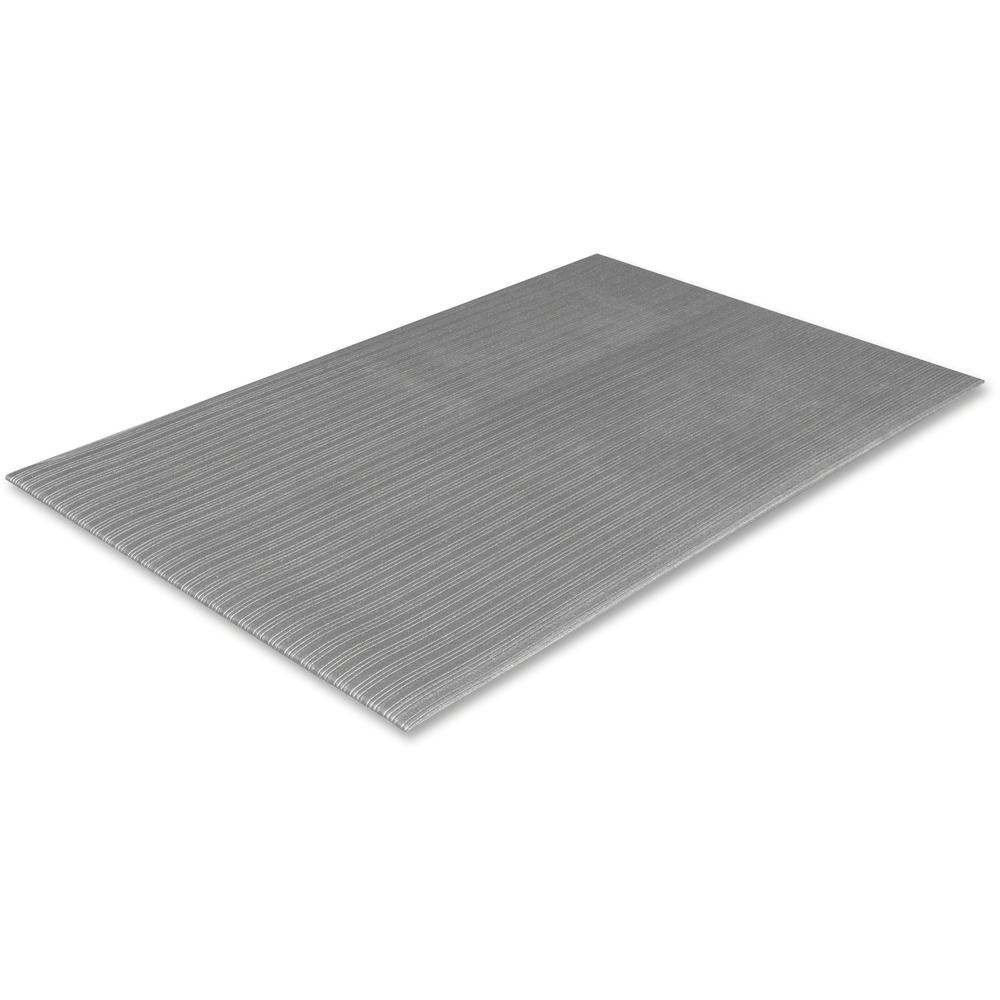 Crown Mats Tuff-Spun Foot-Lover Mat - Cement Floor, Floor, Service Counter, Mailroom, Cashier's Station, Warehouse - 36" Length x 27" Width x 0.38" Thickness - Rectangle - Vinyl, Closed-cell PVC Foamb. Picture 1