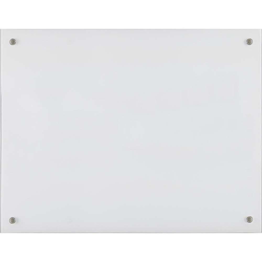 Lorell Dry-Erase Glass Board - 48" (4 ft) Width x 36" (3 ft) Height - Frost Glass Surface - Rectangle - Stain Resistant, Ghost Resistant - Assembly Required - 1 Each. Picture 1