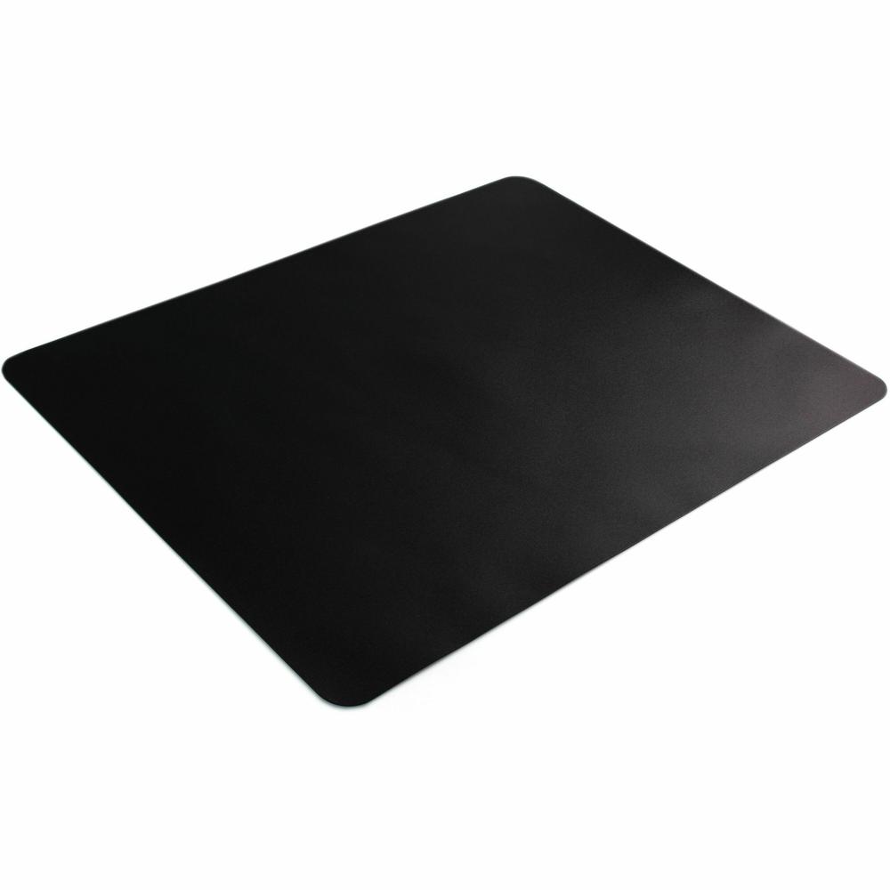 Lorell Desk Pad - Rectangular - 36" Width x 20" Depth - Black. Picture 1