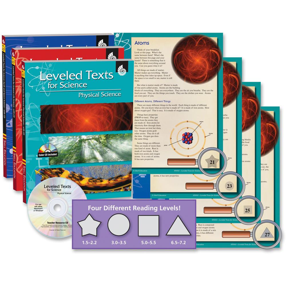 Shell Education Education Science Leveled Texts Book Set Printed/Electronic Book - Shell Educational Publishing Publication - 2008 January 17 - Book, CD-ROM - Grade 4-12. Picture 1