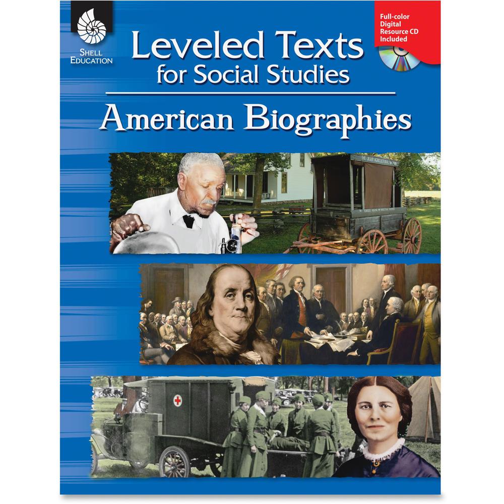 Shell Education American Bios Leveled Texts Book Printed/Electronic Book - Shell Educational Publishing Publication - Book, CD-ROM - Grade 1-8. The main picture.
